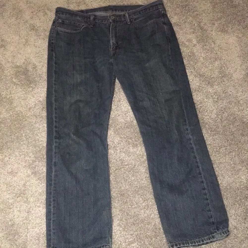 Levi’s Levi Strauss 514 5 pocket mens straight leg Denim Blue jeans 36 x 30